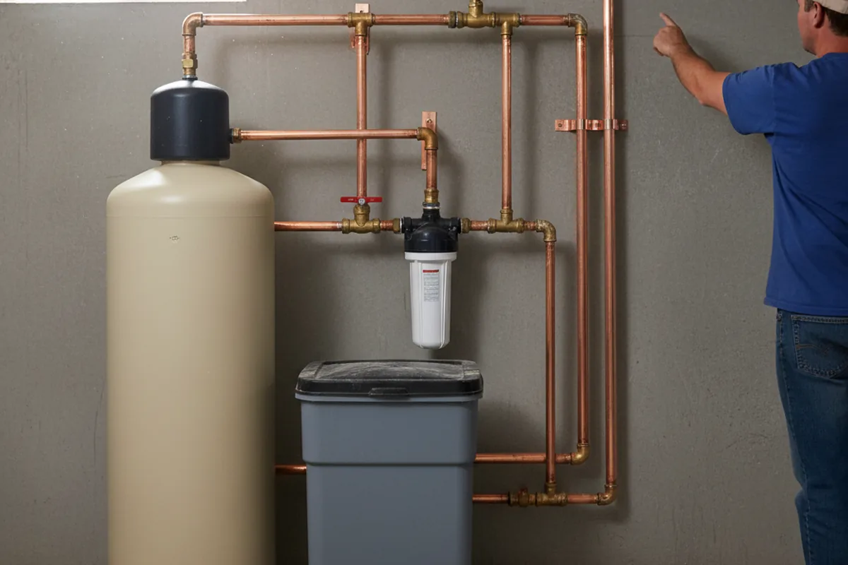 Whole-house water treatment system installed in Ione